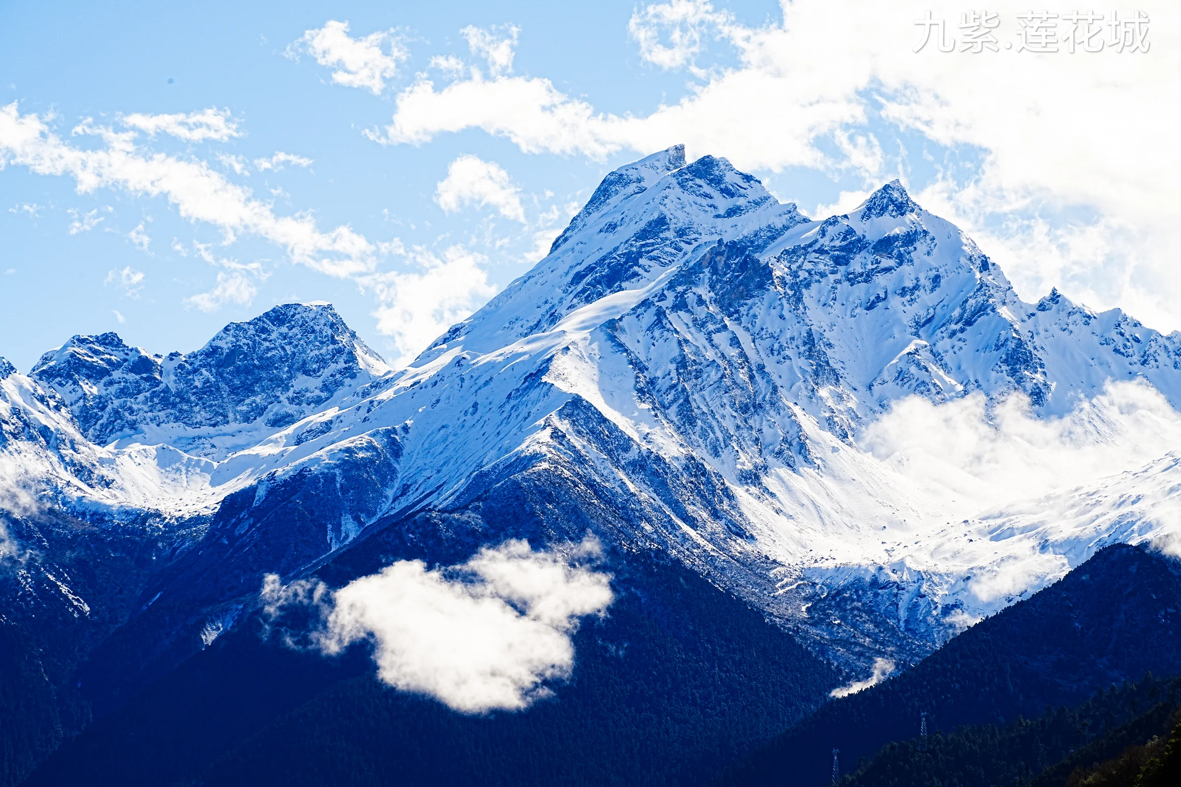 林芝雪峰与云海